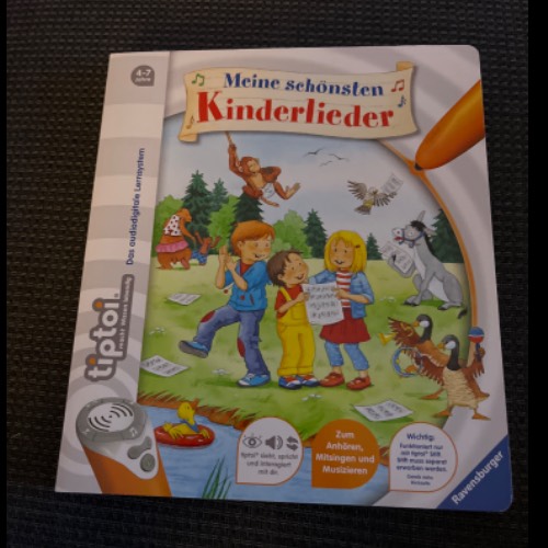 Tiptoi schönsten Kinderlieder, zu finden beim Stand 89 am Standort Flohkids Berlin Ost