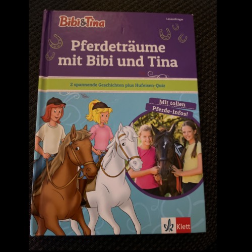 Bibi und Tina Buch Pferdeträum, zu finden beim Stand 89 am Standort Flohkids Berlin Ost