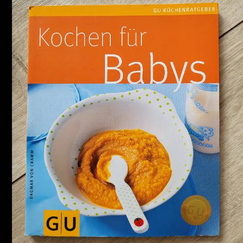 Buch Kochen für Babys , zu finden beim Stand 110 am Standort Flohkids Berlin Ost