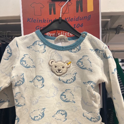 steiff langärmlig shirt  Größe: 62 , zu finden beim Stand 86 am Standort Flohkids Berlin Ost