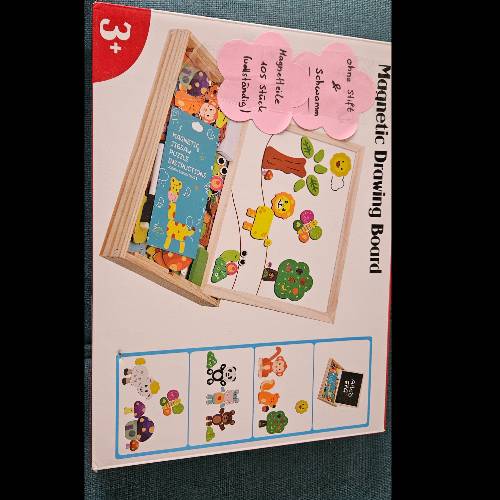 Magnetic Drawing Board, zu finden beim Stand 83 am Standort Flohkids Berlin Ost