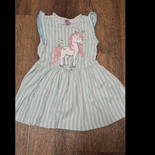 Kleid Einhorn  Größe: 98, zu finden beim Stand 42 am Standort Flohkids Berlin Ost