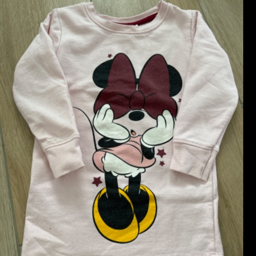 Kleid rosa Minnie Mouse  Größe: 92, zu finden beim Stand 202 am Standort Flohkids Berlin Ost