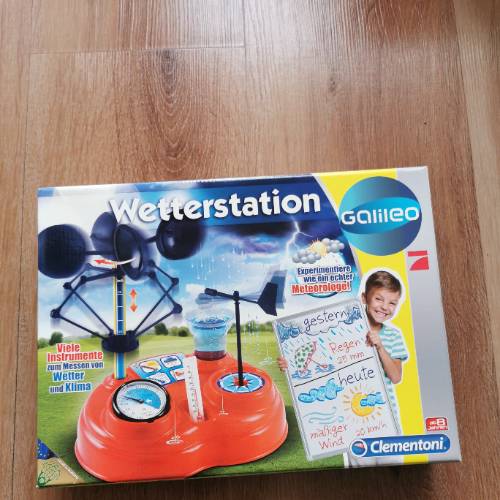 Galileo Wetterstation Neu, zu finden beim Stand 170 am Standort Flohkids Berlin Ost