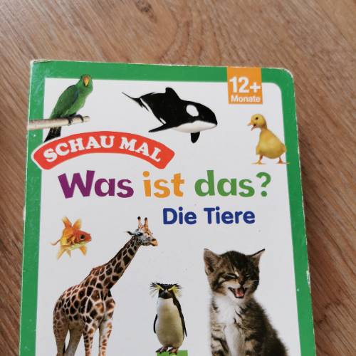 Buch Was ist das? Die Tiere, zu finden beim Stand 169 am Standort Flohkids Berlin Ost