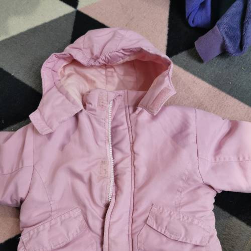 Winterjacke  Größe: 74 rosa, zu finden beim Stand 169 am Standort Flohkids Berlin Ost