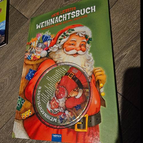 Buch Weihnachten + CD, zu finden beim Stand 94 am Standort Flohkids Berlin Ost