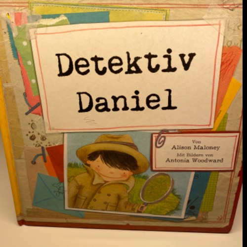 Buch Detektiv Daniel, zu finden beim Stand 40 am Standort Flohkids Berlin Ost