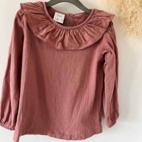 Wie NEU Zara Shirt mauve  Größe: 104, zu finden beim Stand 71 am Standort Flohkids Berlin Ost