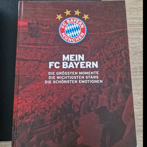 Mein FC Bayern Buch, zu finden beim Stand 19 am Standort Flohkids Berlin Ost