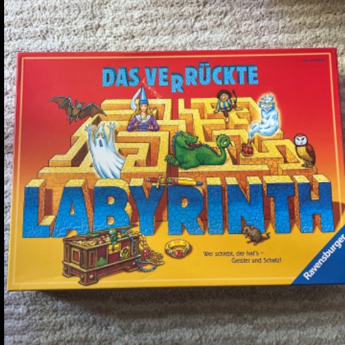 Das verrückte Labyrinth Spiel, zu finden beim Stand 89 am Standort Flohkids Berlin Ost