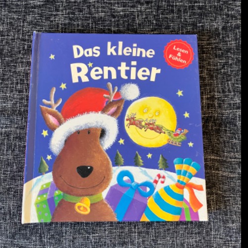 Rentier Buch , zu finden beim Stand 62 am Standort Flohkids Berlin Ost