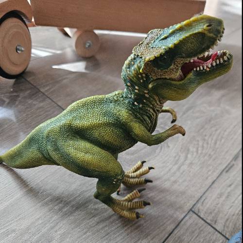 Schleich T-Rex , zu finden beim Stand 94 am Standort Flohkids Berlin Ost