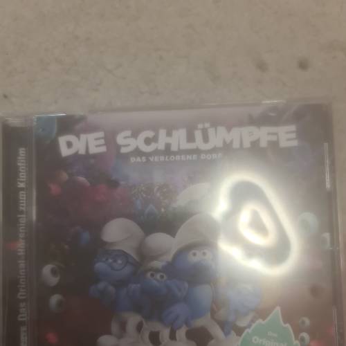 CD Die Schlümpfe , zu finden beim Stand 7 am Standort Flohkids Berlin Ost