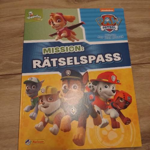 Paw Patrol Rätselspaß , zu finden beim Stand 225 am Standort Flohkids Berlin Ost