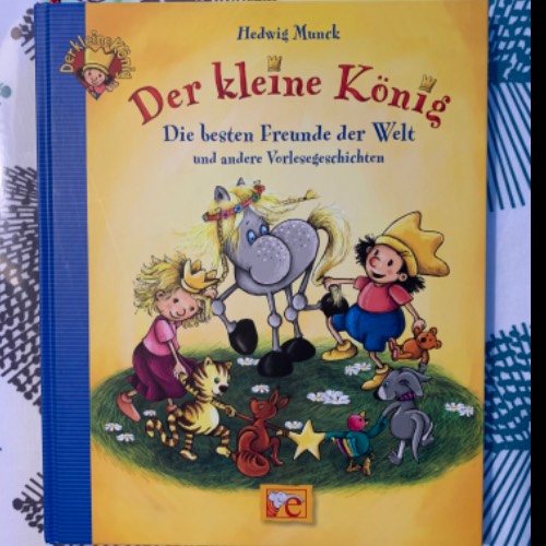 Buch Kleiner König, zu finden beim Stand 103 am Standort Flohkids Berlin Ost