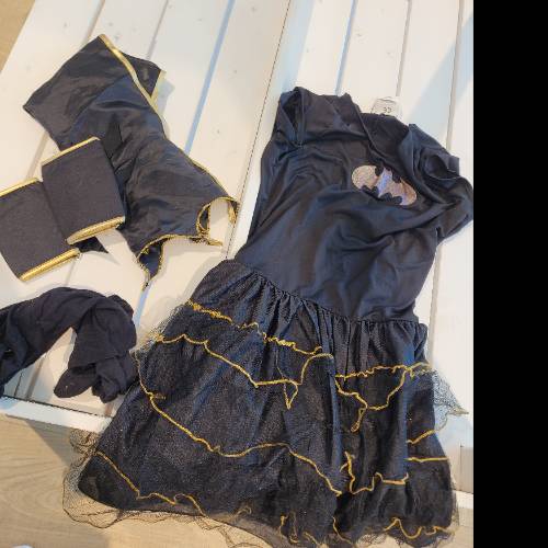 Batman Kostüm Mädchen Kleid , zu finden beim Stand 4 am Standort Flohkids Berlin Ost