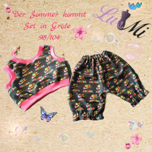 Neu Handmade Set  Größe: 98, zu finden beim Stand 72 am Standort Flohkids Berlin Ost