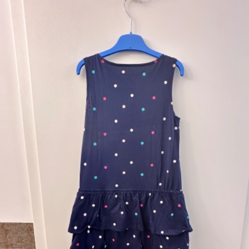 Jersey Kleid blau, zu finden beim Stand 9 am Standort Flohkids Berlin Ost