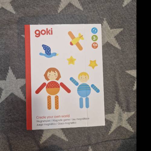 Goki  Größe: 58723 Anzieh-Magnetspiel, zu finden beim Stand 227 am Standort Flohkids Berlin Ost