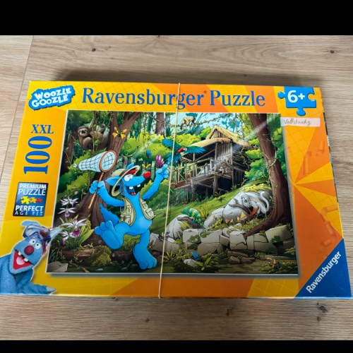 Ravensburger Puzzle  Größe: 100 Woozle, zu finden beim Stand 14 am Standort Flohkids Berlin Ost