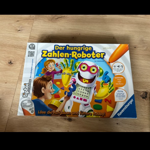 Tiptoi Zahlen Roboter , zu finden beim Stand 14 am Standort Flohkids Berlin Ost