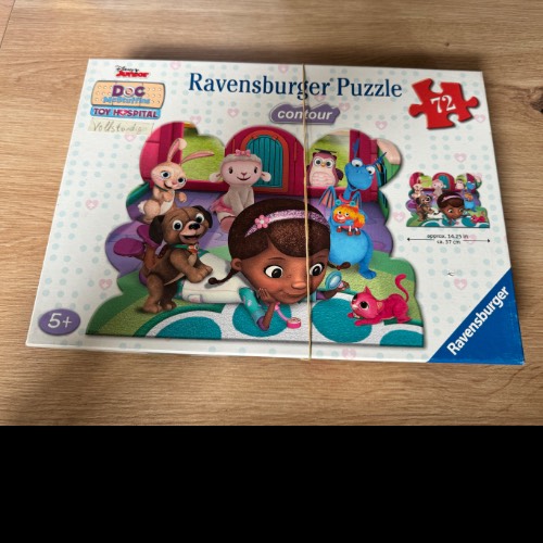 Ravensburger Puzzle Doc McStuf, zu finden beim Stand 14 am Standort Flohkids Berlin Ost