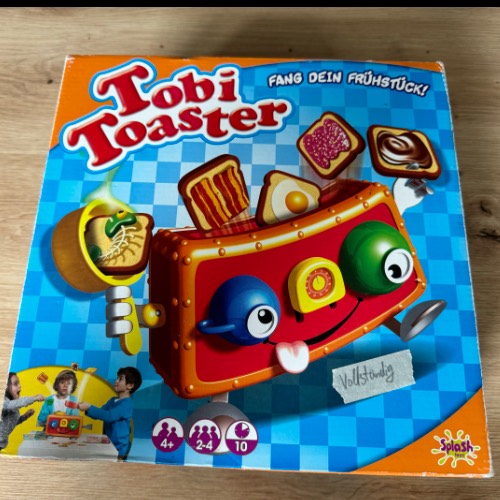 Tobi Toaster spiel , zu finden beim Stand 14 am Standort Flohkids Berlin Ost