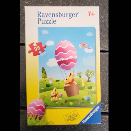 Ravensburger Puzzle Ostern, zu finden beim Stand 8 am Standort Flohkids Berlin Ost