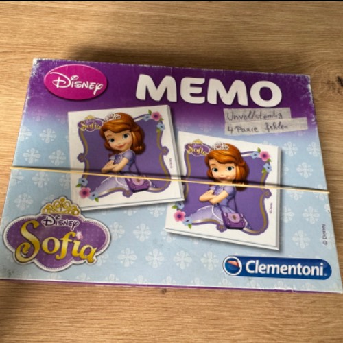 Sofia Disney Memory , zu finden beim Stand 14 am Standort Flohkids Berlin Ost