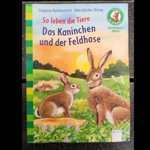 Sachwissen Natur Kaninchen, zu finden beim Stand 8 am Standort Flohkids Berlin Ost