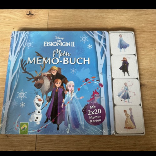 Eiskönigin Frozen Memo neu , zu finden beim Stand 14 am Standort Flohkids Berlin Ost