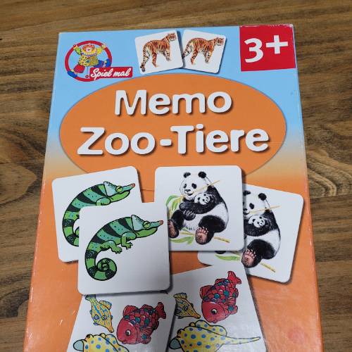 Memo Zoo-Tiere, zu finden beim Stand 95 am Standort Flohkids Berlin Ost