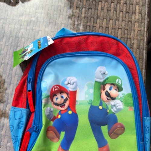 Rucksack Super Mario NEU, zu finden beim Stand 2 am Standort Flohkids Berlin Ost