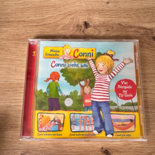 Conni Hörspiel CD Zieht um , zu finden beim Stand 14 am Standort Flohkids Berlin Ost