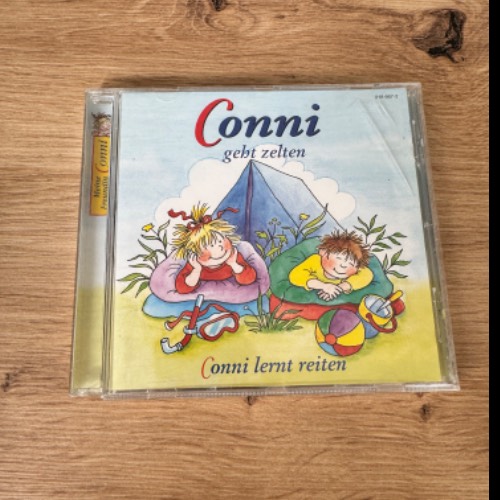 Conni Hörspiel CD Zelten , zu finden beim Stand 14 am Standort Flohkids Berlin Ost