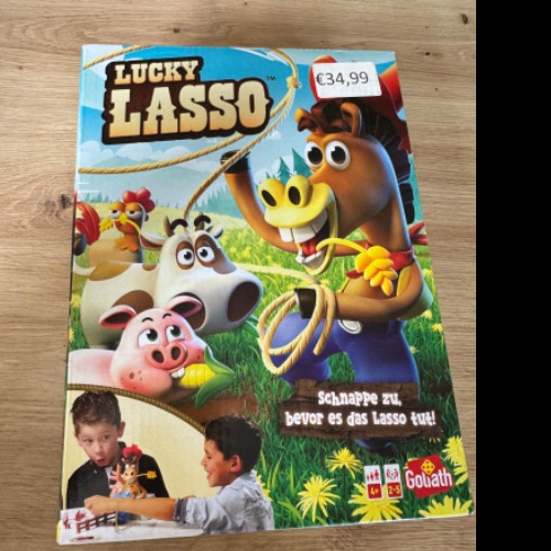 Lucky Lasso Spiel neu , zu finden beim Stand 14 am Standort Flohkids Berlin Ost