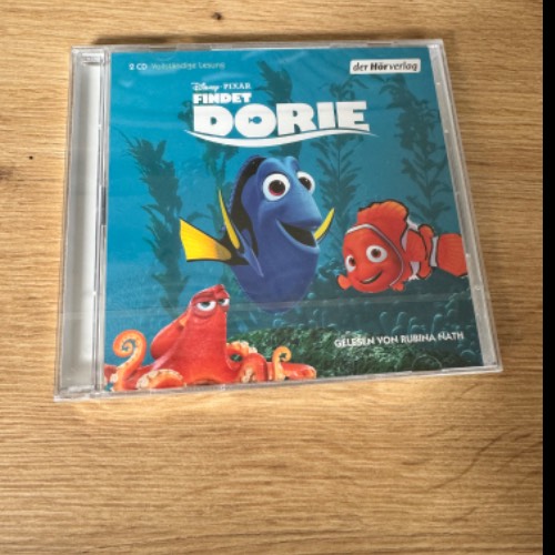 CD Hörspiel Findet Dorie neu , zu finden beim Stand 14 am Standort Flohkids Berlin Ost