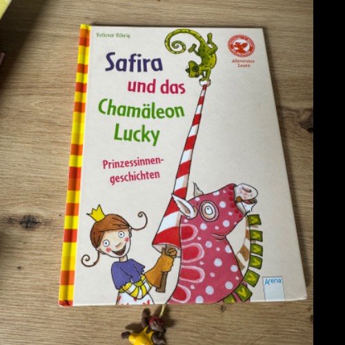 Safira /Chamäleon Buch  , zu finden beim Stand 14 am Standort Flohkids Berlin Ost