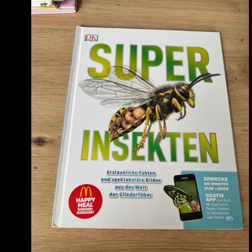 Super Insekten Buch , zu finden beim Stand 14 am Standort Flohkids Berlin Ost