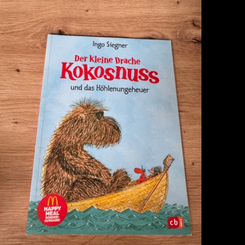 Drache kokosnuss Buch , zu finden beim Stand 14 am Standort Flohkids Berlin Ost