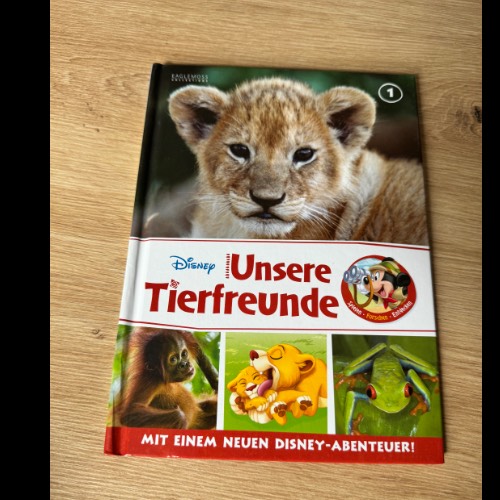 Disney Tierfreunde Buch , zu finden beim Stand 14 am Standort Flohkids Berlin Ost