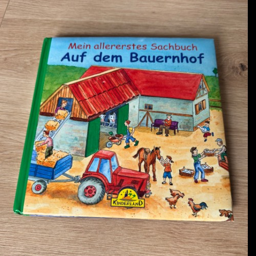 Auf dem Bauernhof Buch , zu finden beim Stand 14 am Standort Flohkids Berlin Ost