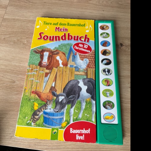 Mein Soundbuch Tiere , zu finden beim Stand 14 am Standort Flohkids Berlin Ost