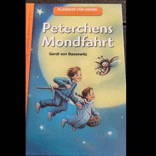 Buch - Peterchens Mondfahrt, zu finden beim Stand 8 am Standort Flohkids Berlin Ost