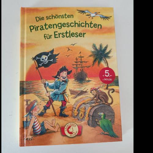 Piratengeschichten Erstleser, zu finden beim Stand 192 am Standort Flohkids Berlin Ost