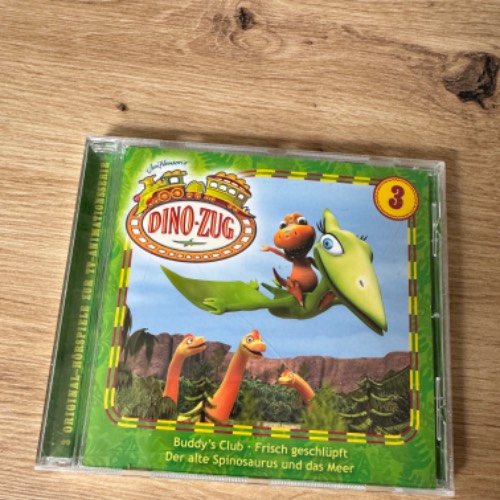 CD Hörspiel Dino Zug , zu finden beim Stand 14 am Standort Flohkids Berlin Ost