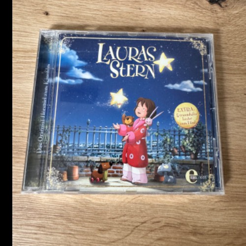 CD Hörspiel Lauras Stern , zu finden beim Stand 14 am Standort Flohkids Berlin Ost