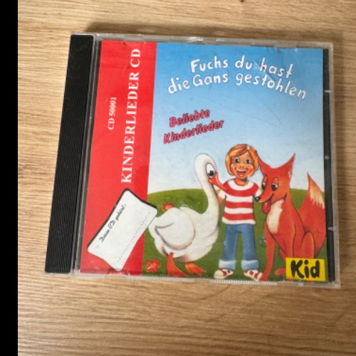 CD Hörspiel  Kinderlieder , zu finden beim Stand 14 am Standort Flohkids Berlin Ost