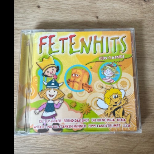 CD Hörspiel Fetenhits, zu finden beim Stand 14 am Standort Flohkids Berlin Ost